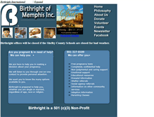 Tablet Screenshot of birthrightofmemphis.org